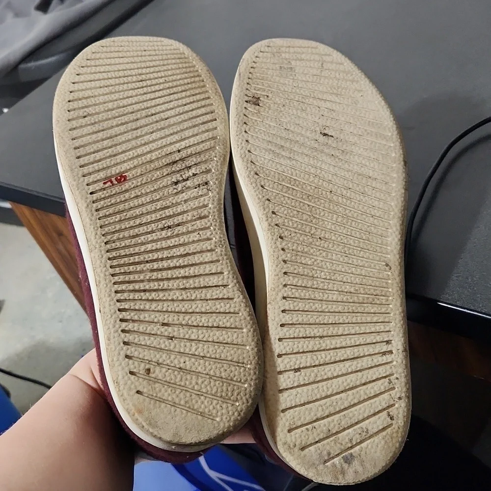 Men's Burgundy Poker Piper Wool Sneakers Size 12 by Allbirds - Picture 3 of 7